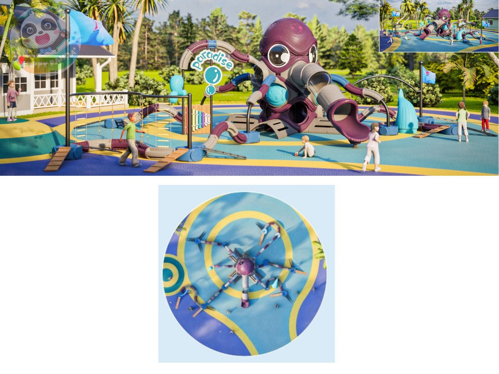 Outdoor Playground PO25009