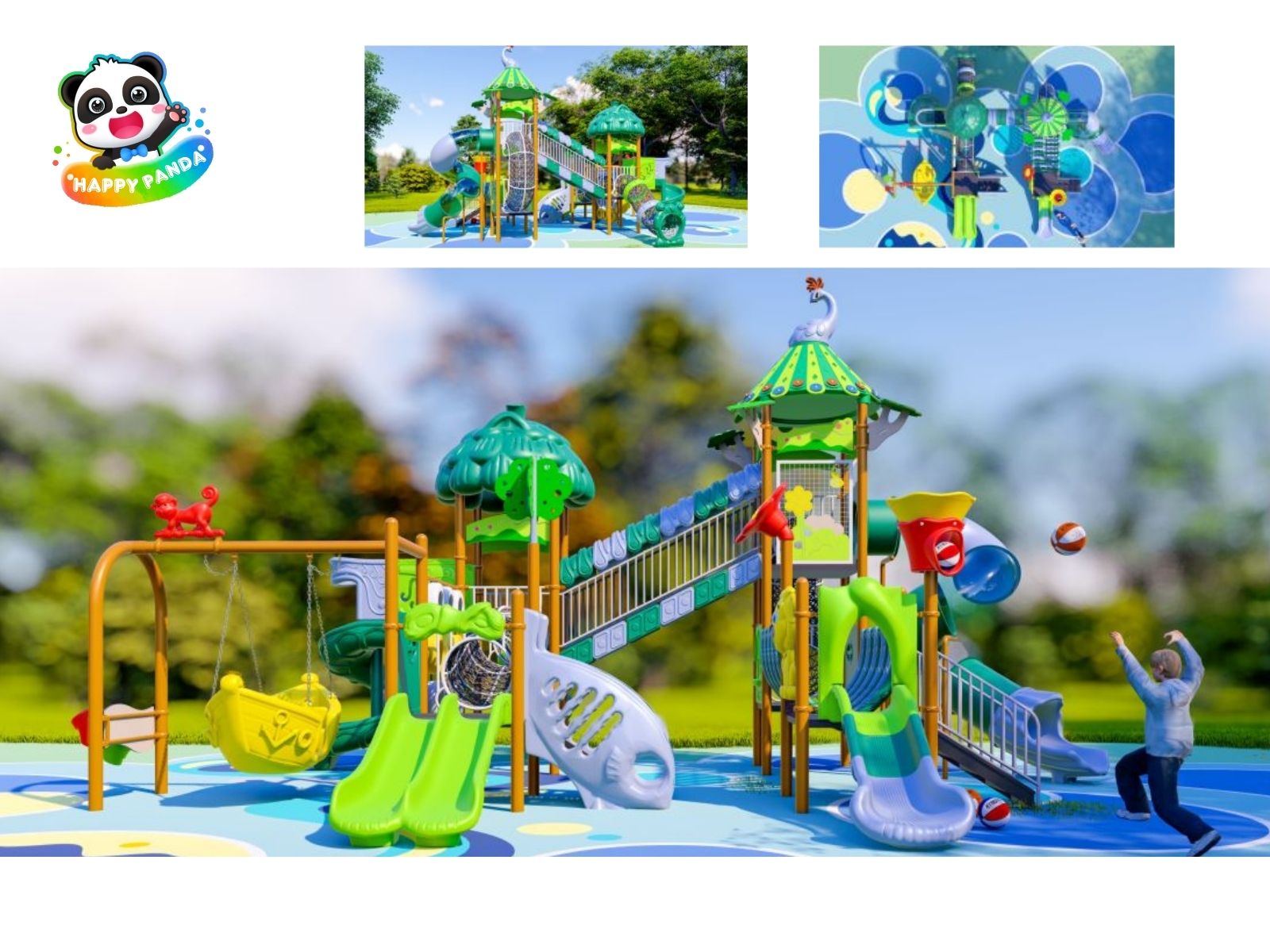 Outdoor Playground PO25012